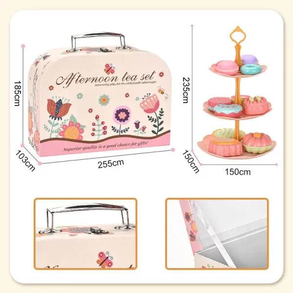 ⏳Time-Limited Special⏰Unicorn Castle Pretend Teapot Set – Kid‑safe, Portable, Imagination‑boosting ✨