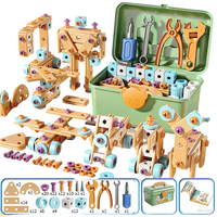 🥳2026 HOT SALE🥳💞50K+ SOLD! 🔧🧒 70% OFF! Children's Educational DIY Tool Kit – STEM building set with electric drill, 124+ pcs & storage box. Encourages creativity, logic & fine motor skills – perfect for little builders! 🛠️✨
