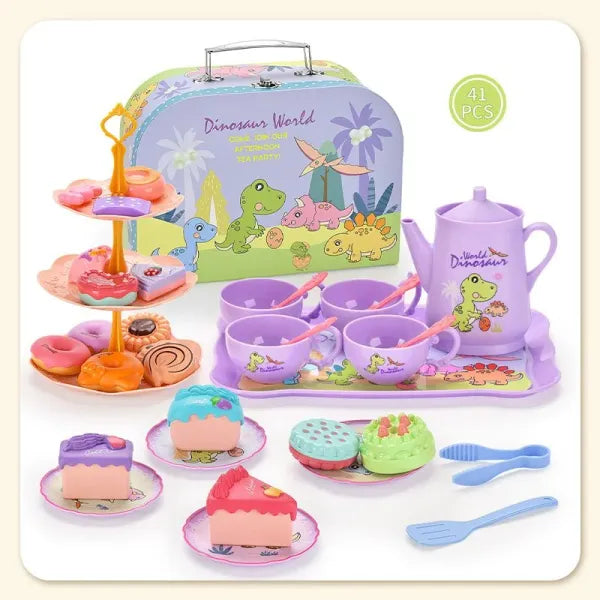 ⏳Time-Limited Special⏰Unicorn Castle Pretend Teapot Set – Kid‑safe, Portable, Imagination‑boosting ✨