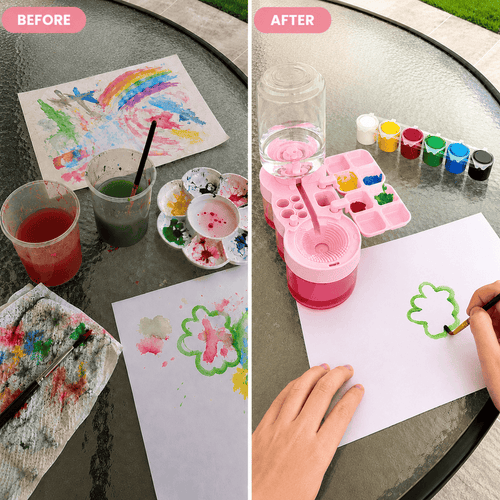 ArtRitual™ makes painting clean, organized, and fun.