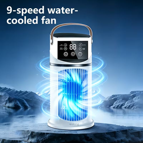 Portable air cooler fan