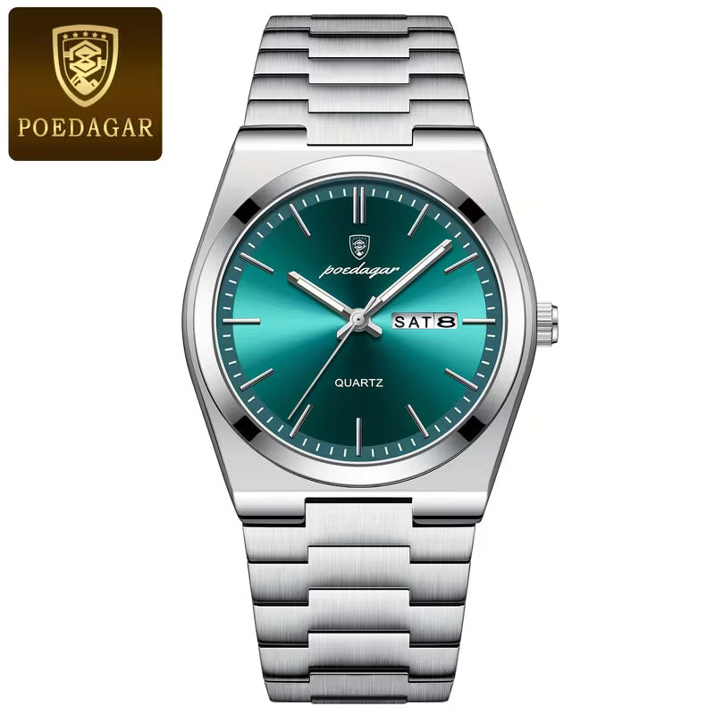 Ultra-Thin Stainless Steel Quartz Watch