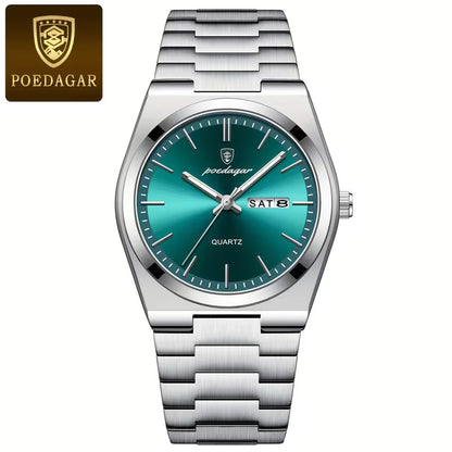 Ultra-Thin Stainless Steel Quartz Watch