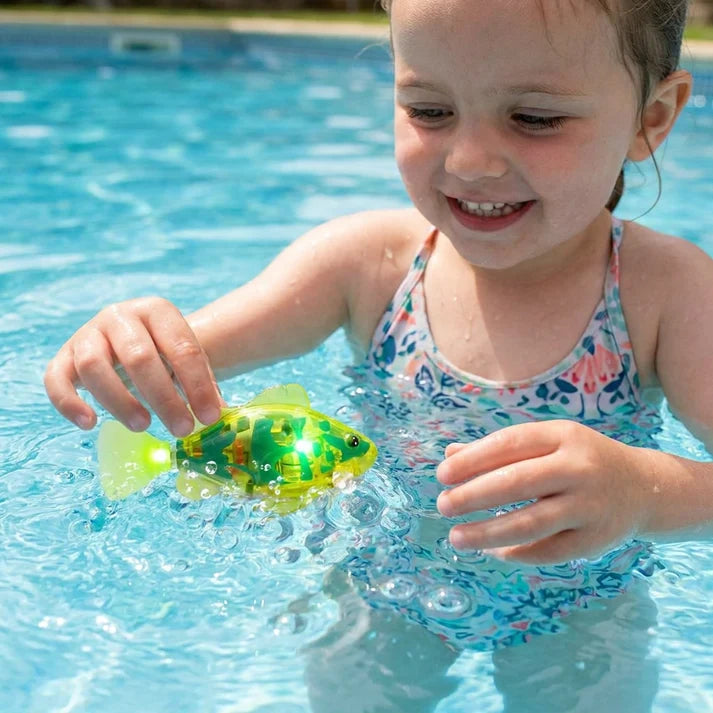 LED Swimming Fish Pool Toy Set – Automatic Water Activated Light-Up Fish