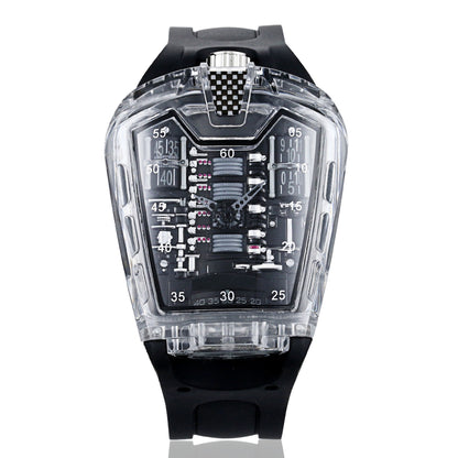 Kingston Transparent Silicone Quartz Watch