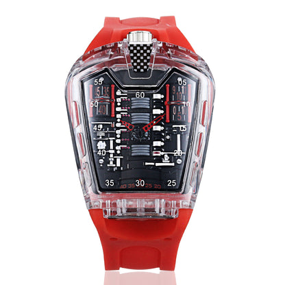 Kingston Transparent Silicone Quartz Watch
