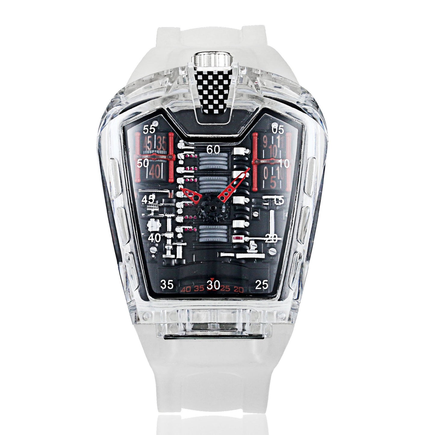 Kingston Transparent Silicone Quartz Watch