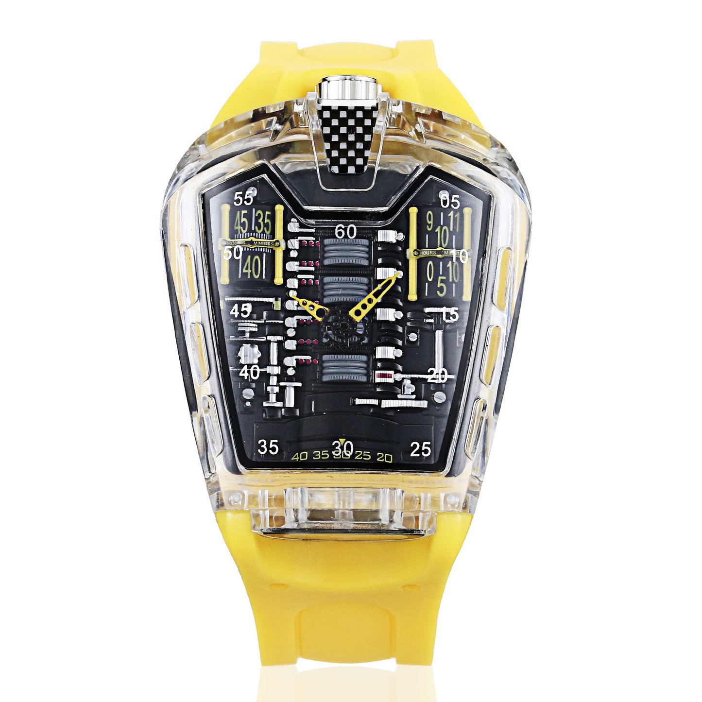 Kingston Transparent Silicone Quartz Watch
