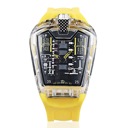 Kingston Transparent Silicone Quartz Watch