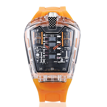 Kingston Transparent Silicone Quartz Watch