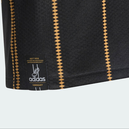 The German team's "farewell edition" jersey—the final kit released by Adidas for the German national team (DFB) before Nike takes over in early 2027.