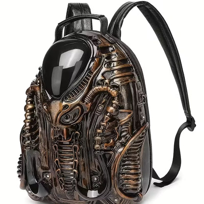 Alien-inspired sci-fi backpack