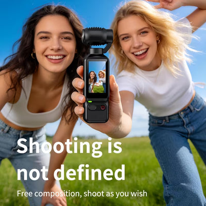 Gimbal-Stabilized HD Digital Camera for Outdoor Sports