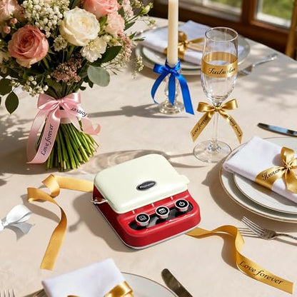 Bluetooth Ribbon Label Printer – Custom Gift Wrapping & DIY Labels