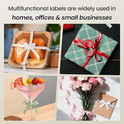 Bluetooth Ribbon Label Printer – Custom Gift Wrapping & DIY Labels