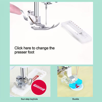 2-Stitch Multifunctional Mini Sewing Machine for Beginners