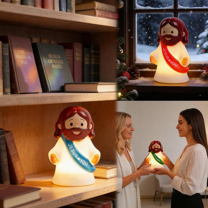 3 Pack Christmas Tap-Dimmable Jesus Night Light Lamp