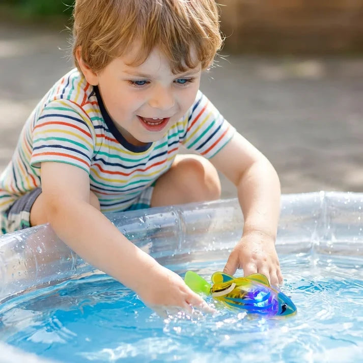 LED Swimming Fish Pool Toy Set – Automatic Water Activated Light-Up Fish
