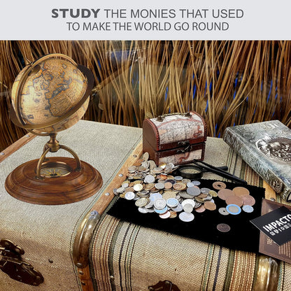 IMPACTO COLECCIONABLES Coin Collection – "World Currency Treasure Chest"