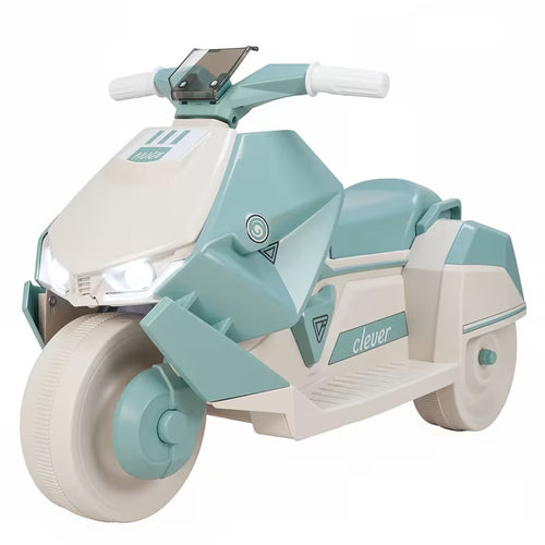 Toy Motorcycle – 6V Battery-Powered, Featuring LED Lights, Interstellar Music, and Realistic Engine Sounds – Ride-On Toy for Kids