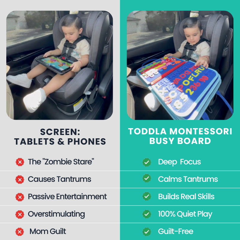Toddla™ Montessori Busy Board
