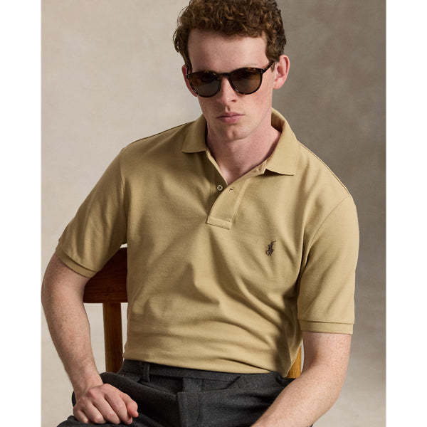 Ralph Lauren Inspired Iconic Mesh Polo Shirt – Classic Fit