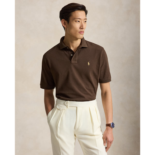 Ralph Lauren Inspired Iconic Mesh Polo Shirt – Classic Fit