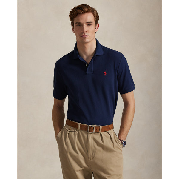 Ralph Lauren Inspired Iconic Mesh Polo Shirt – Classic Fit