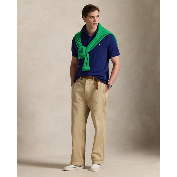 Ralph Lauren Inspired Iconic Mesh Polo Shirt – Classic Fit