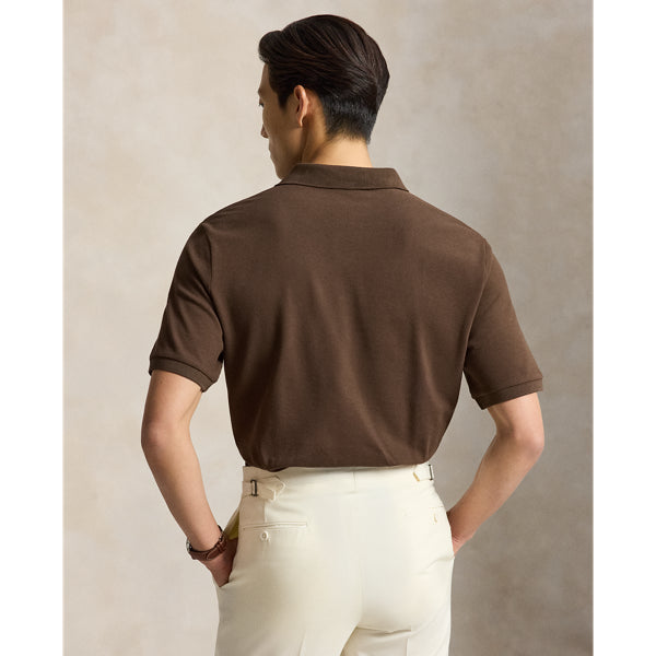 Ralph Lauren Inspired Iconic Mesh Polo Shirt – Classic Fit