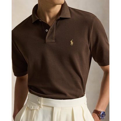 Ralph Lauren Inspired Iconic Mesh Polo Shirt – Classic Fit